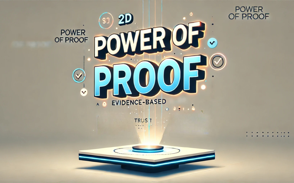 Power of proof The power o proof